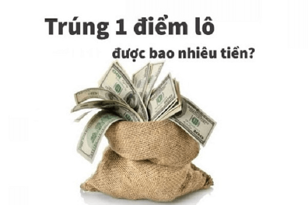 1 điểm lô bao nhiêu tiền