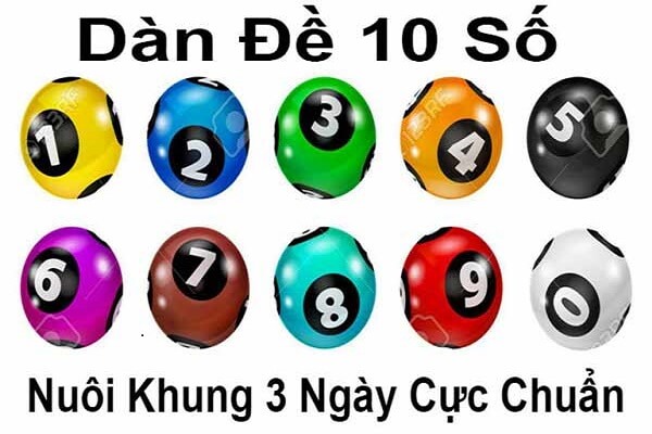 dàn đề 10 số